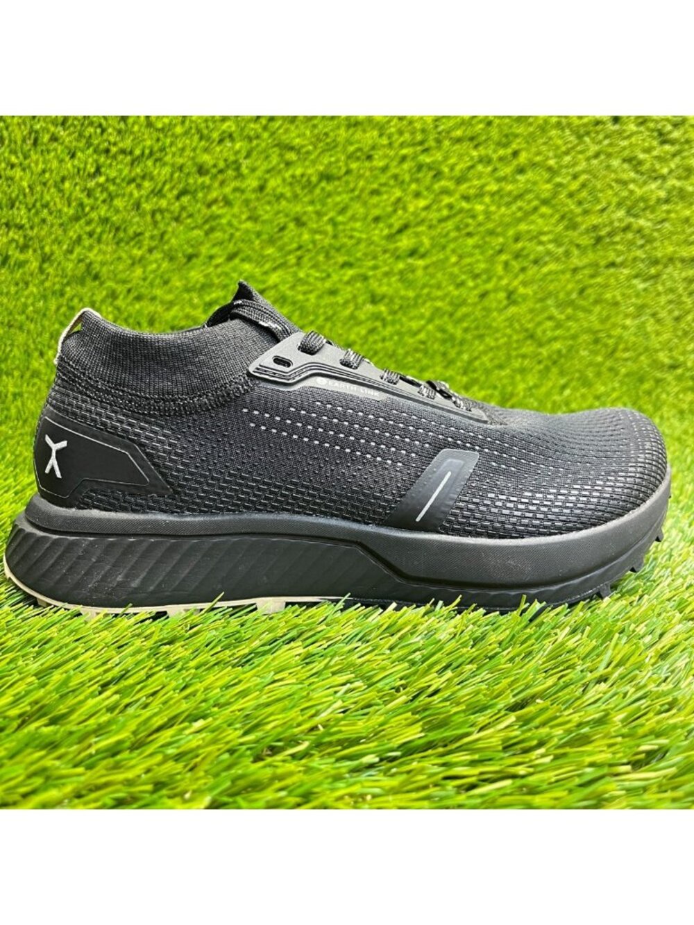 Flux Footwear Adapt Trail Runner Black Womens Size 7.5 Athletic Knit Shoes